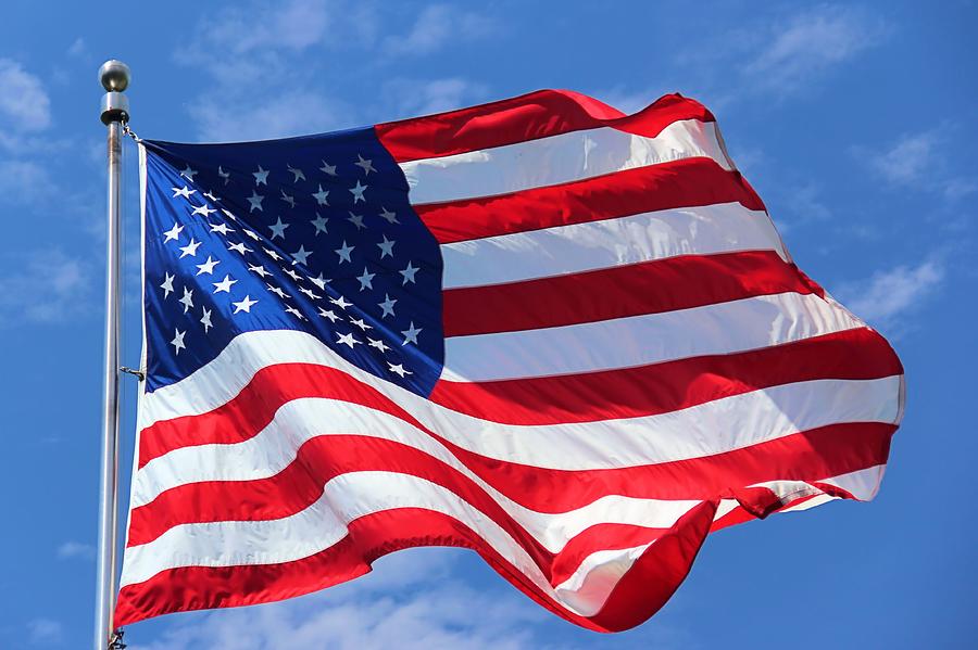 United States Flag Photograph by Elizabeth Budd