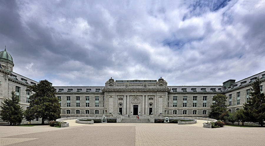 United States Naval Academy - Bancroft Hall Photograph by Brendan Reals