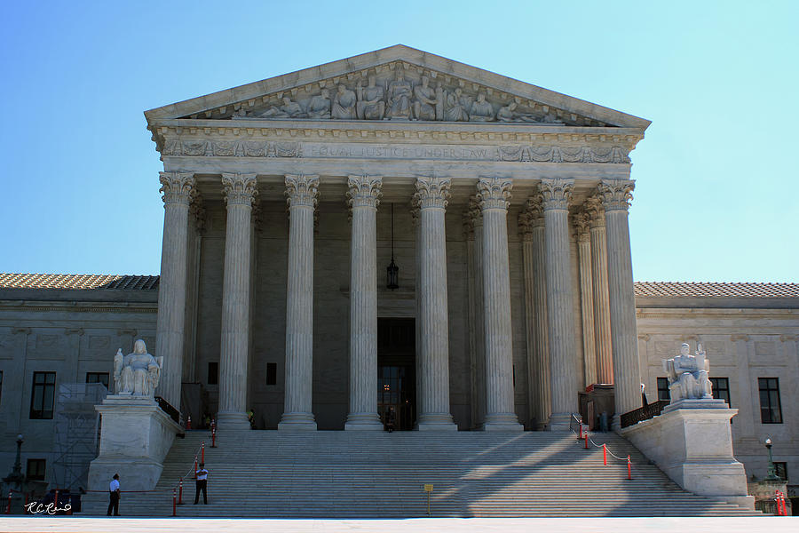 United States Supreme Court - Equal Justice under the Law Photograph by Ronald Reid