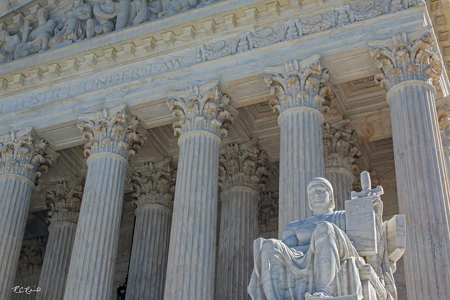 United States Supreme Court - Lex Photograph by Ronald Reid