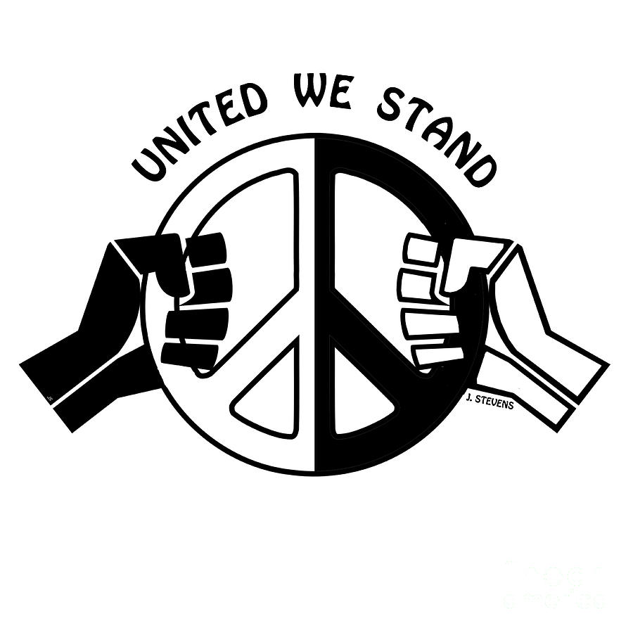 United We Stand Drawing by Joseph J Stevens