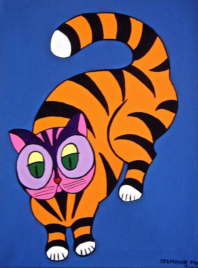 Unity Cat 2 Painting by Stephanie Moore