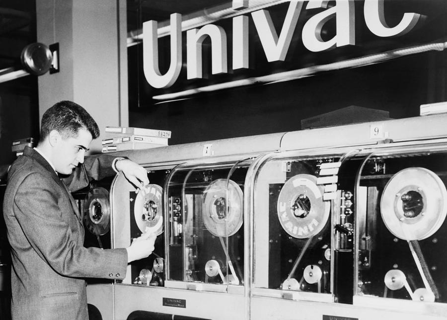 Univac Was The First Computer Designed Photograph by Everett