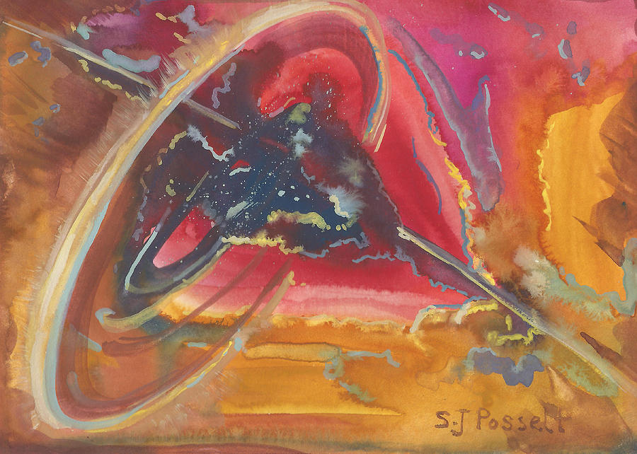 Universal Heart Painting by Sheri Jo Posselt Universal Heart Painting by Sheri Jo Posselt