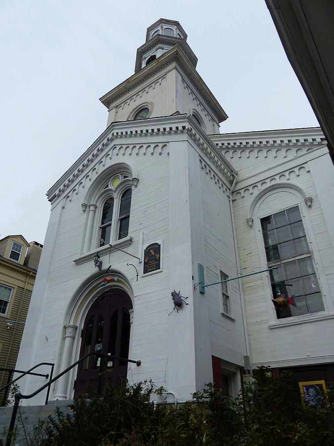 Universalist Church 1885 New Bedford, Massachusetts Photograph