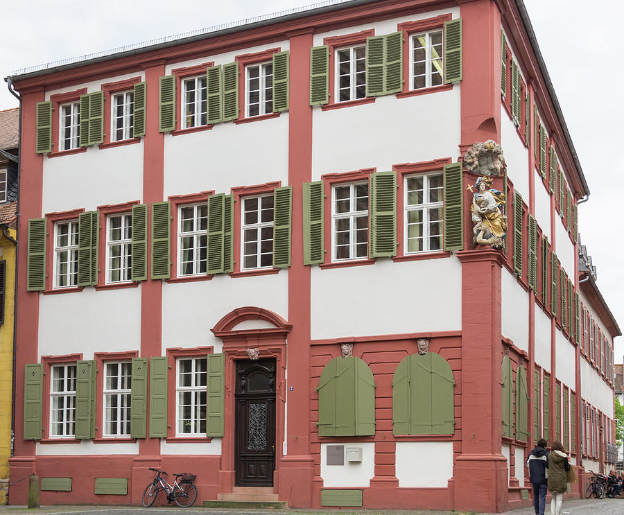 University Building Heidelberg Germany Photograph by Teresa Mucha