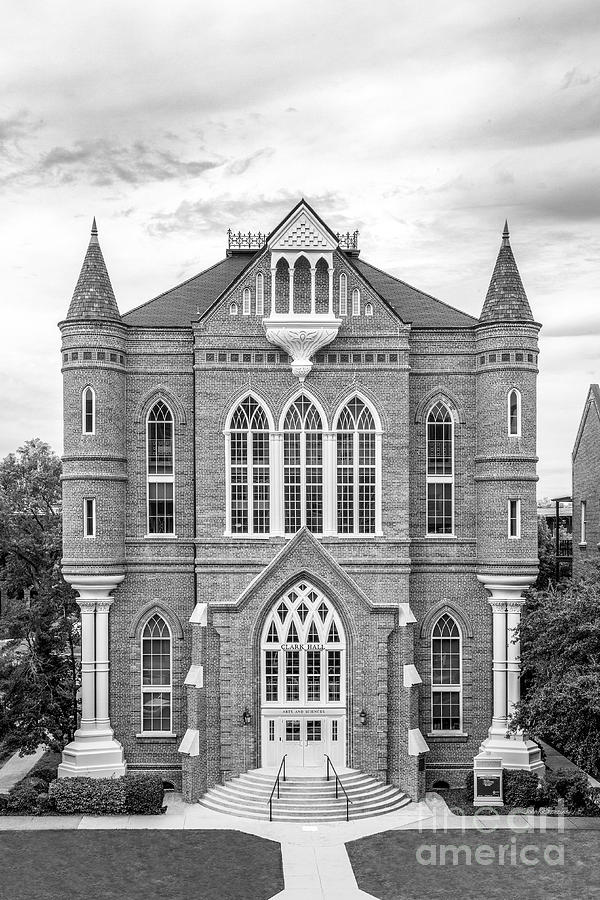 University of Alabama Clark Hall Photograph by University Icons