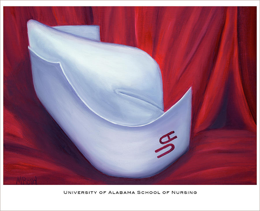 University of Alabama School of Nursing Painting by Marlyn Boyd