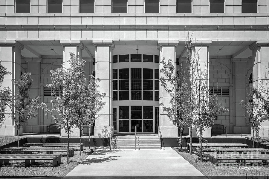 University of Arkansas Mullins Library Entrance Photograph by University Icons