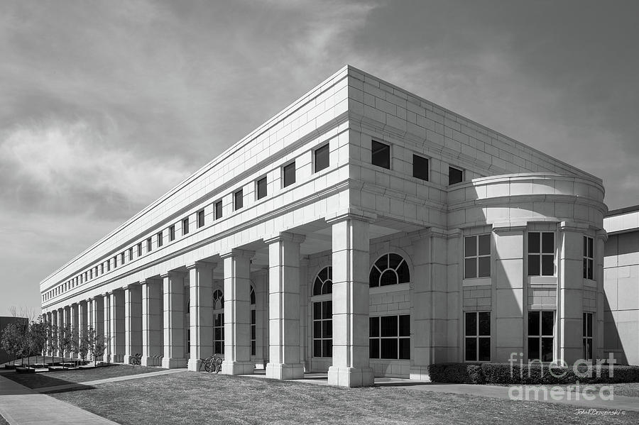 University Of Arkansas Photograph - University of Arkansas Mullins Library by University Icons