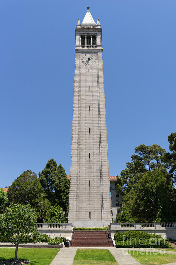 University Of California Berkeley Sather Tower The Campanile DSC Photograph By Wingsdomain