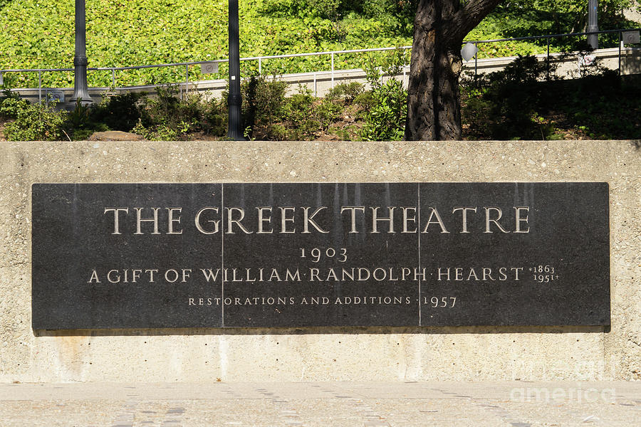 University of California Berkeley William Randolph Hearst Greek Theatre DSC4726 Photograph by Wingsdomain Art and Photography
