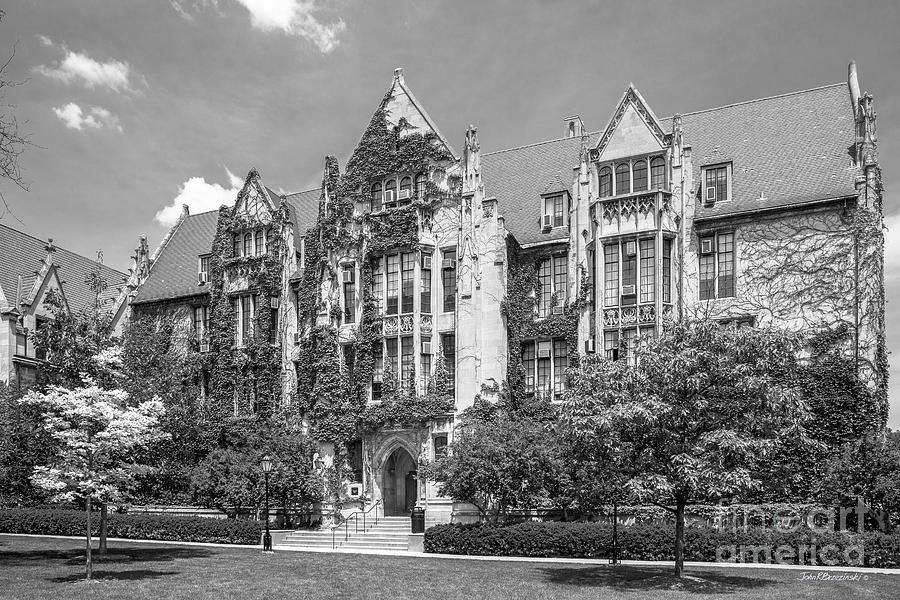 University of Chicago Eckhart Hall Photograph by University Icons