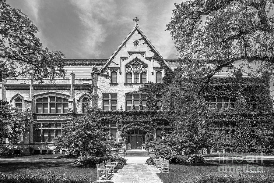 University of Chicago Haskell Hall Photograph by University Icons