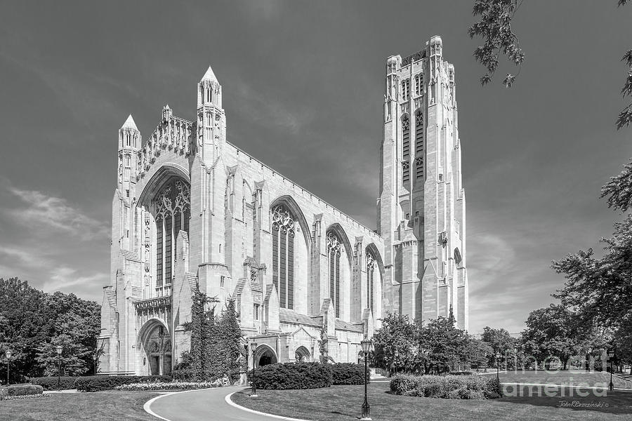 University of Chicago Rockefeller Chapel Photograph by University Icons