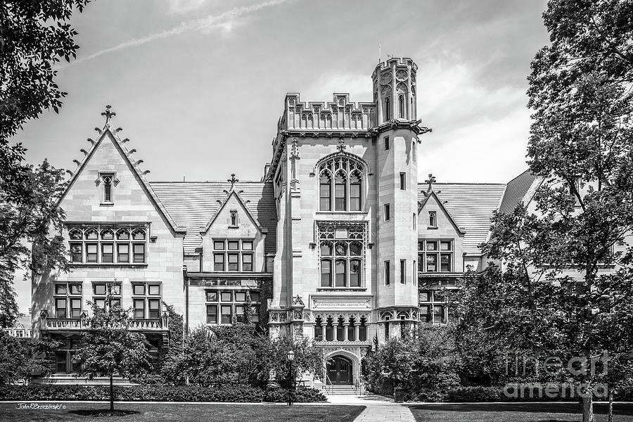 University of Chicago Ryerson Hall Photograph by University Icons