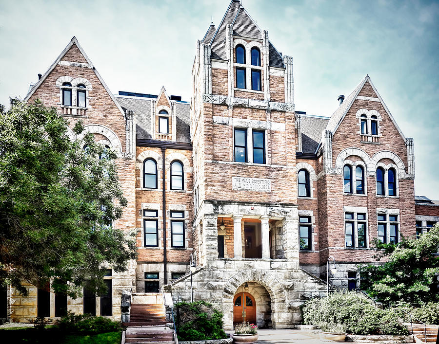 University of Colorado  Hale Building - photography Photograph by Ann Powell