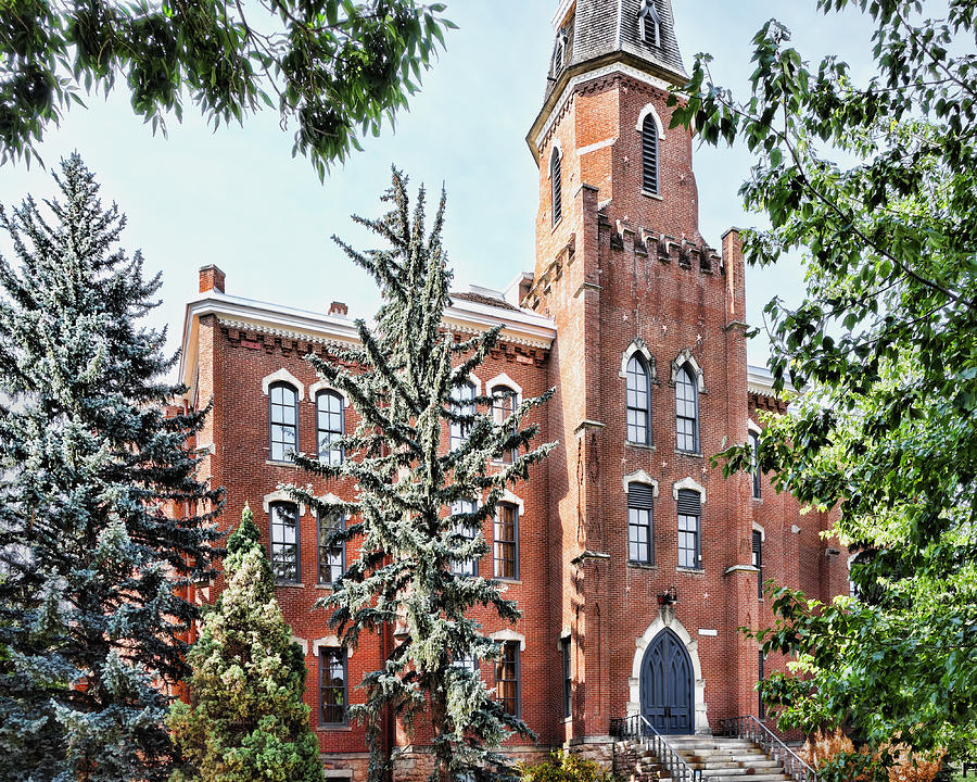 University of Colorado Old Main in Summer - photography Photograph by Ann Powell