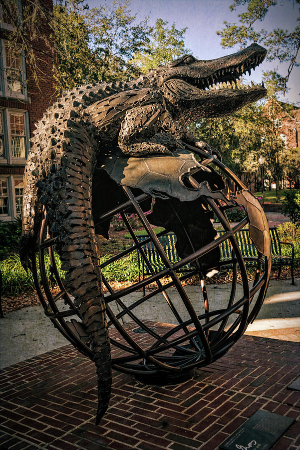 Jaws Photograph - University of Florida Sculpture by Joan Carroll