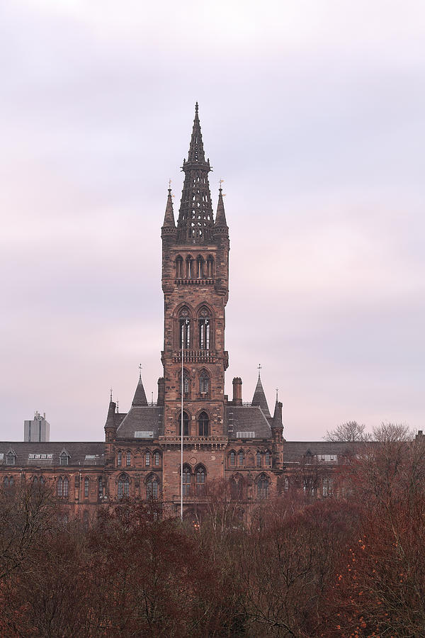 University of Glasgow at Sunrise Photograph by Maria Gaellman
