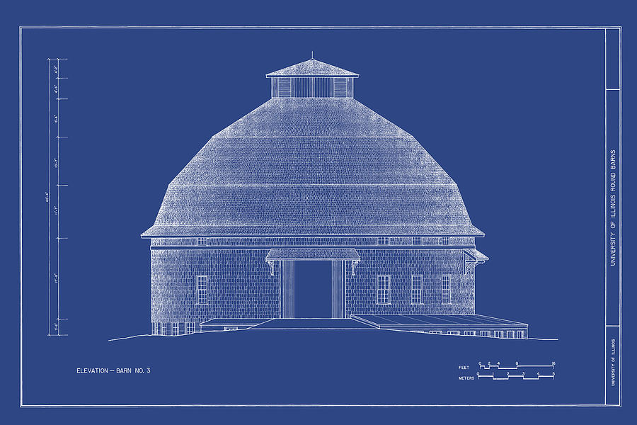 University Of Illinois - Round Barn - Urbana, Il - Circa ...