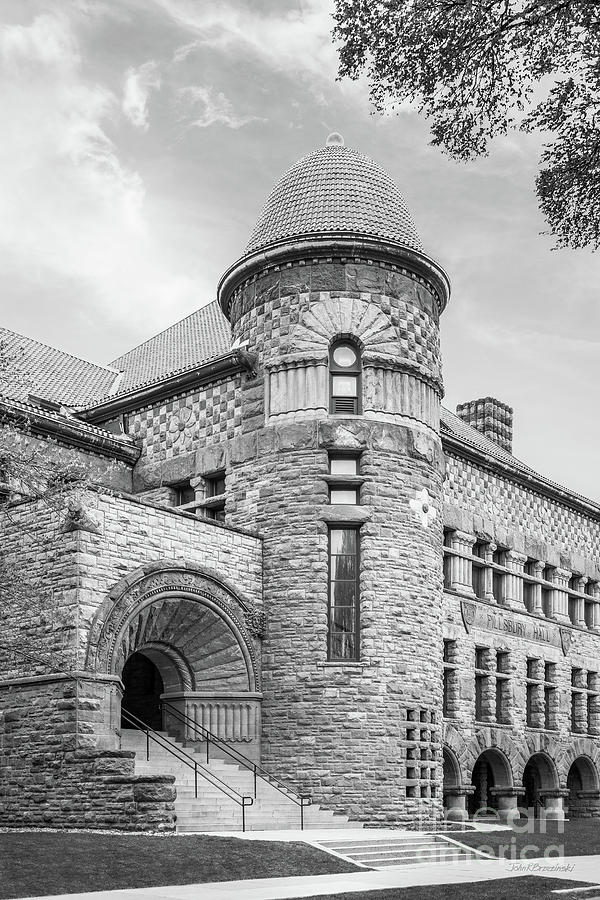 Romanesque Photograph - University of Minnesota Pillsbury Hall Stonework by University Icons