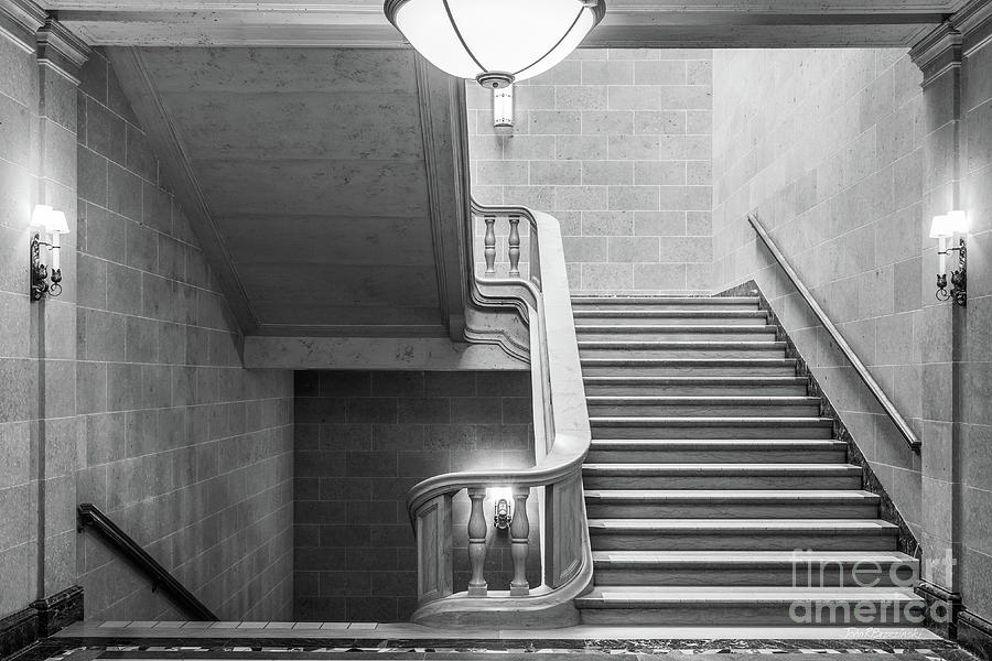 University of Minnesota Smith Hall Staircase Photograph by University Icons