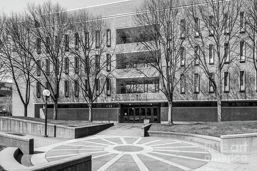 University of Minnesota Wilson Library Photograph by University Icons