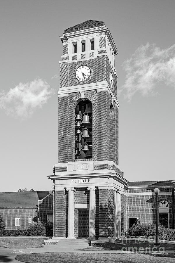University of Mississippi Peddle Bell Tower Photograph by University Icons