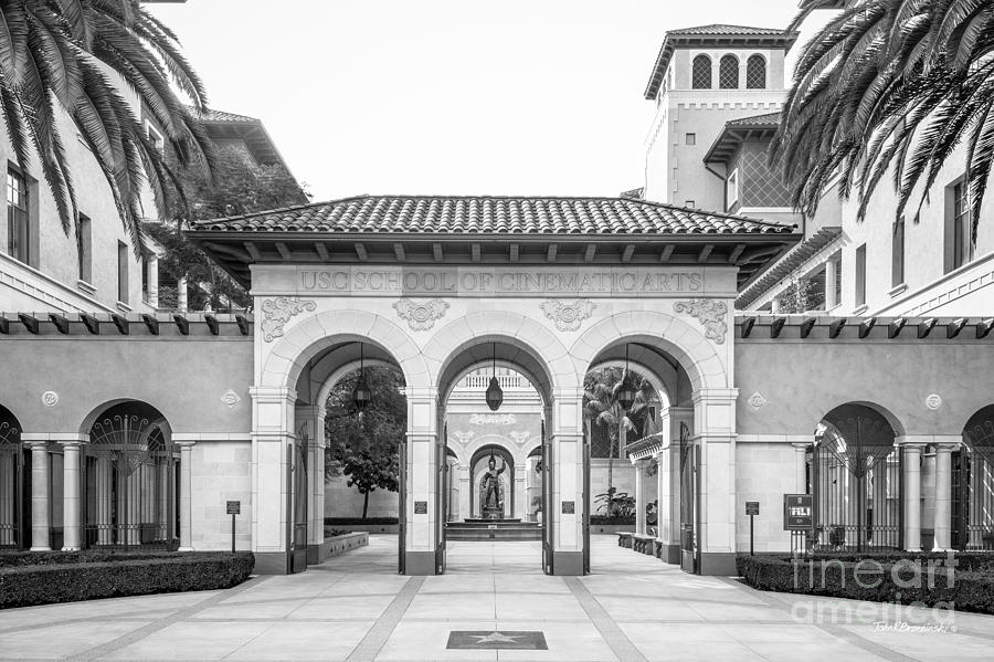 University of Southern California Cinematic Arts Photograph by University Icons