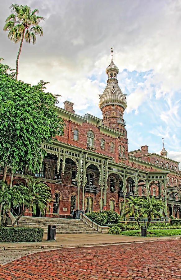 University Of Tampa - Plant Hall Photograph by HH Photography of Florida