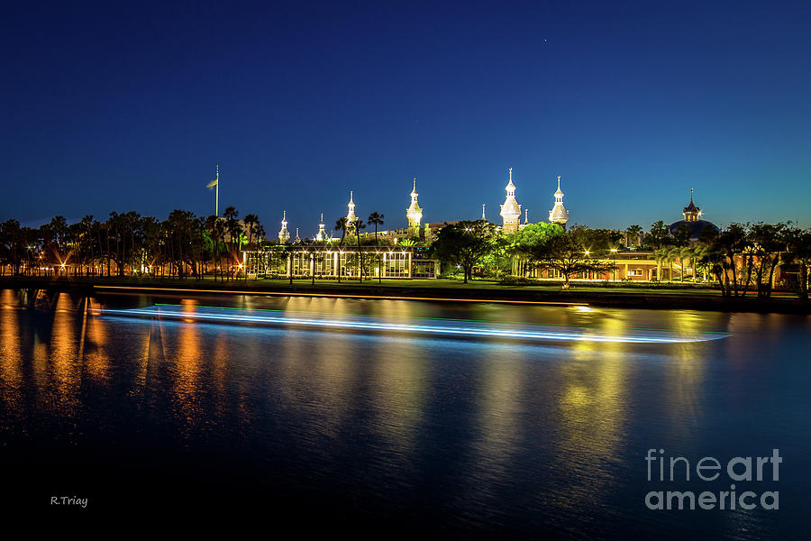 University of Tampa The Blue Hour Photograph by Rene Triay FineArt Photos