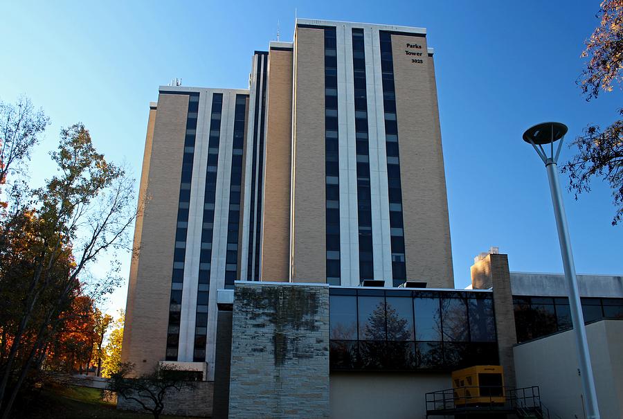 University of Toledo Parks Tower Photograph by Michiale Schneider