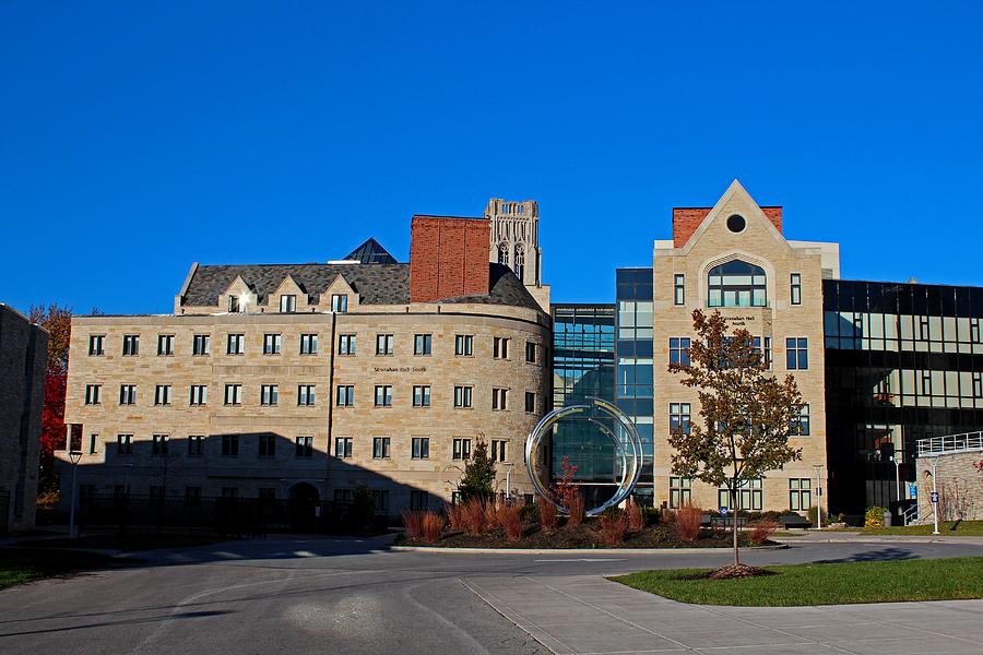 University of Toledo Stranahan North and South Halls I Photograph by Michiale Schneider