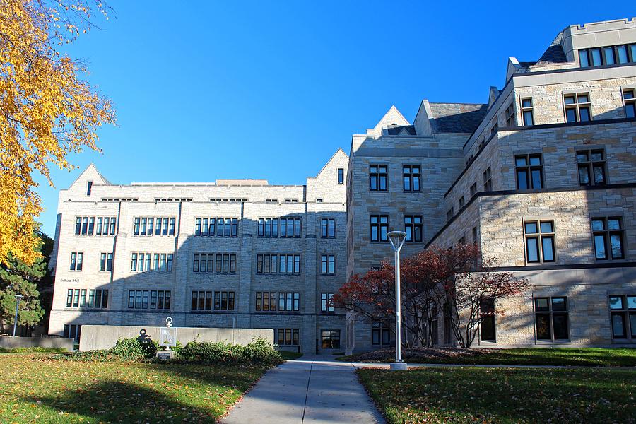 University of Toledo Stranahan North and South Halls II Photograph by Michiale Schneider