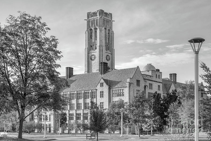 University of Toledo University Hall Photograph by University Icons