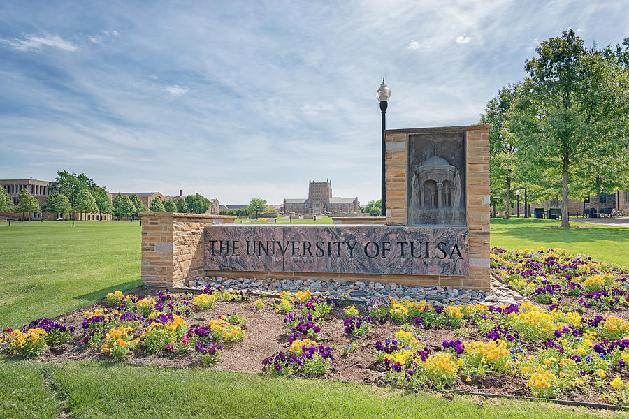 University of Tulsa McFarlin Library Photograph by Bert Peake