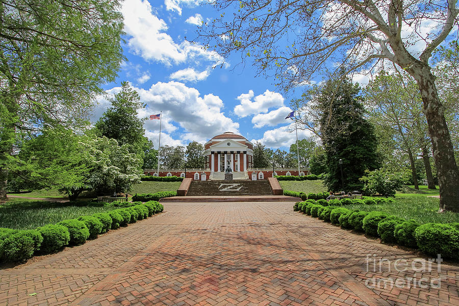 University of Virginia Rotunda Photograph by Karen Jorstad