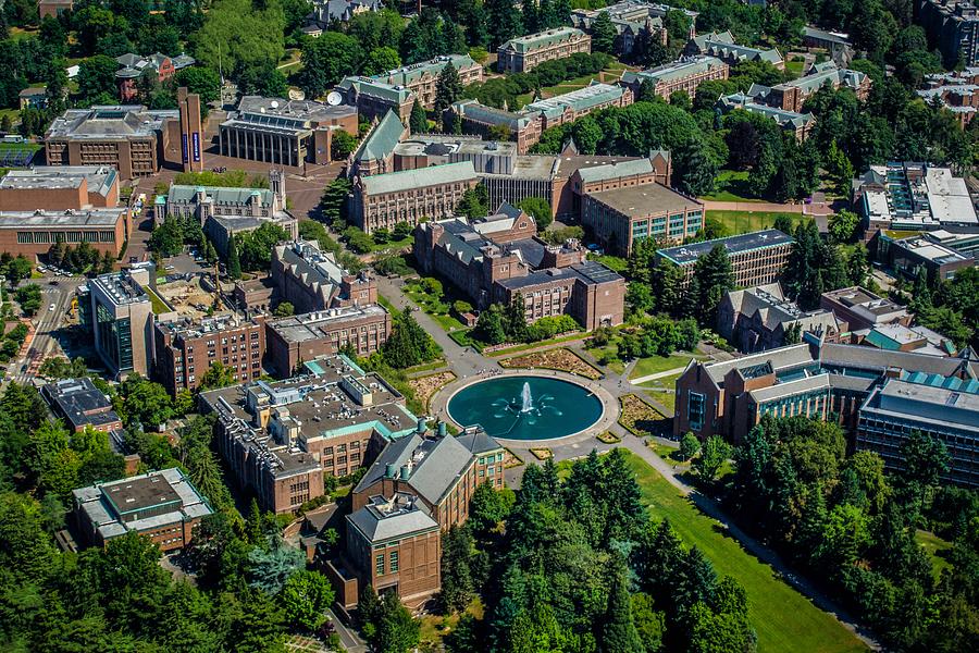 University Of Washington Campus by Christine Dorfer