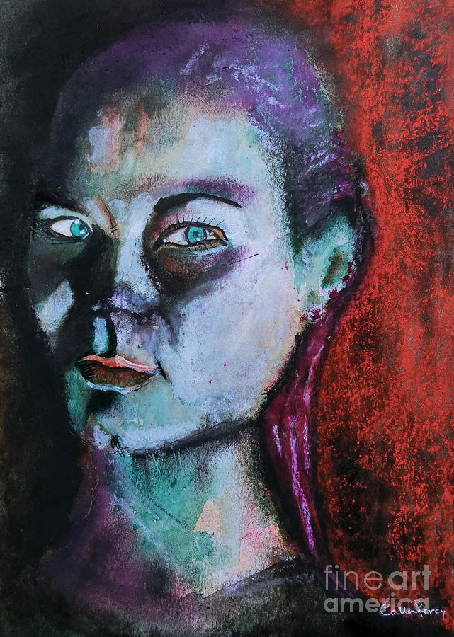 Portrait Mixed Media - Unknown by Callan Art