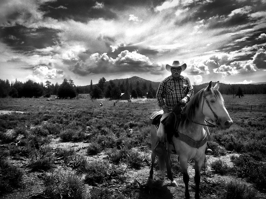 Unknown Cowboy Photograph by Douglas Craig