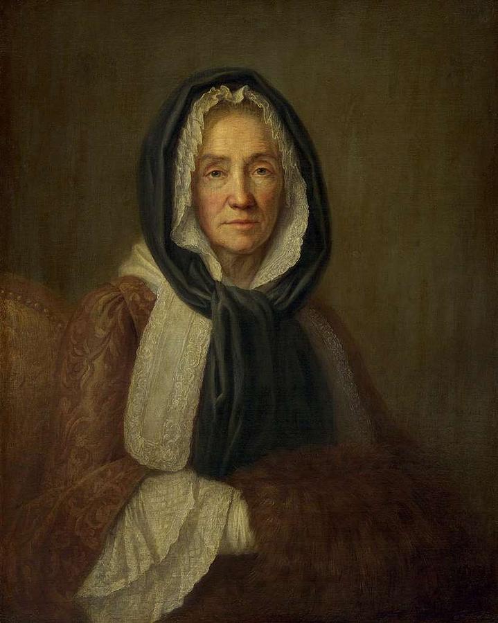 Unknown French Artist - Old Woman with a Muff late 18th century by Artistic  Rifki