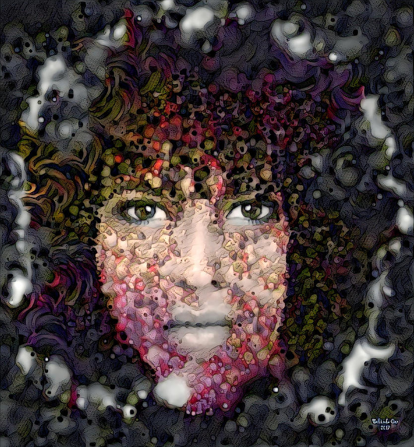 Unknown Portrait Digital Art by Artful Oasis