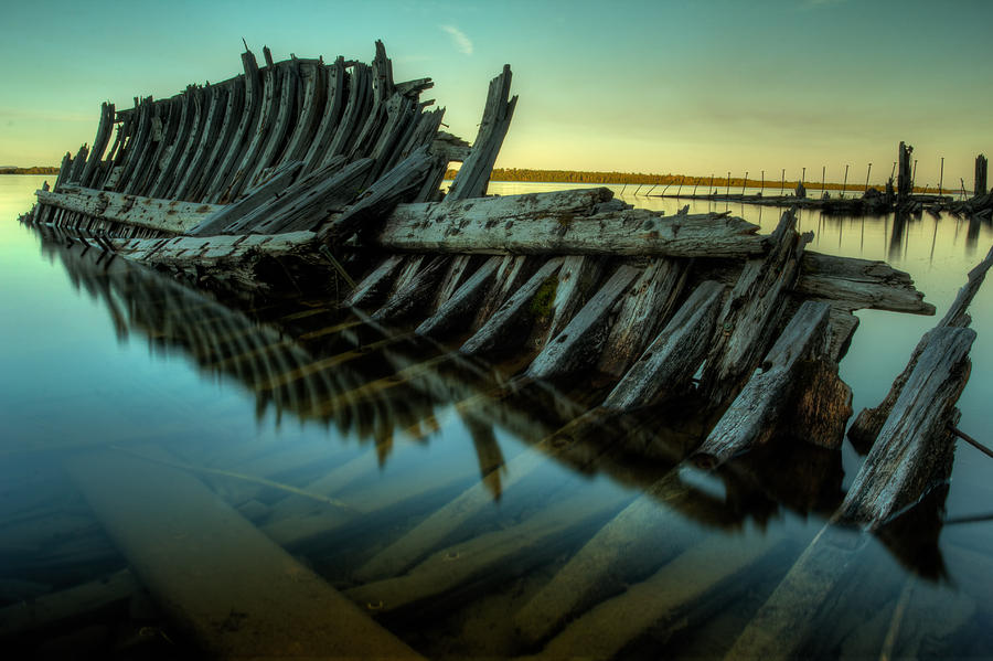 Unknown Shipwreck Photograph by Jakub Sisak