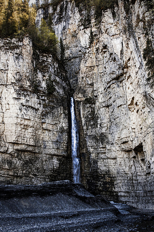 Unnamed Waterfall Photograph by Fred Denner
