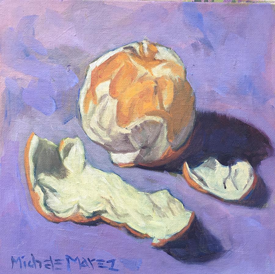 Still Life Painting - Peeled by Michele Marez