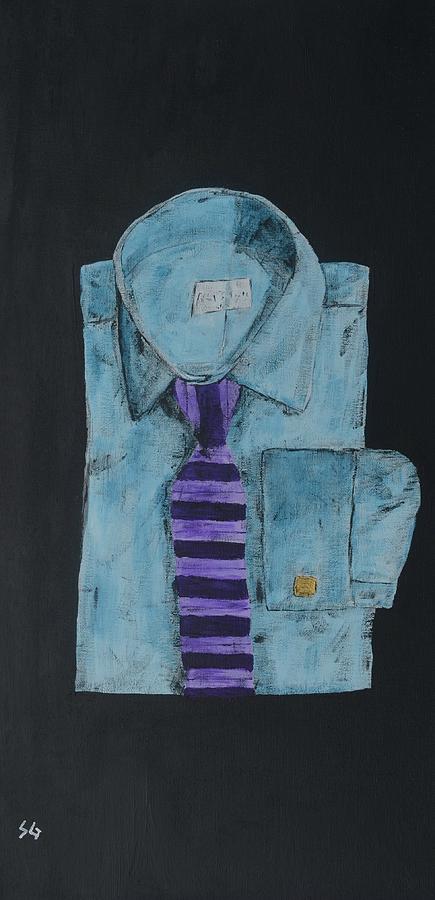 Tie Painting - Unspoken Dress Code by Sara Gardner