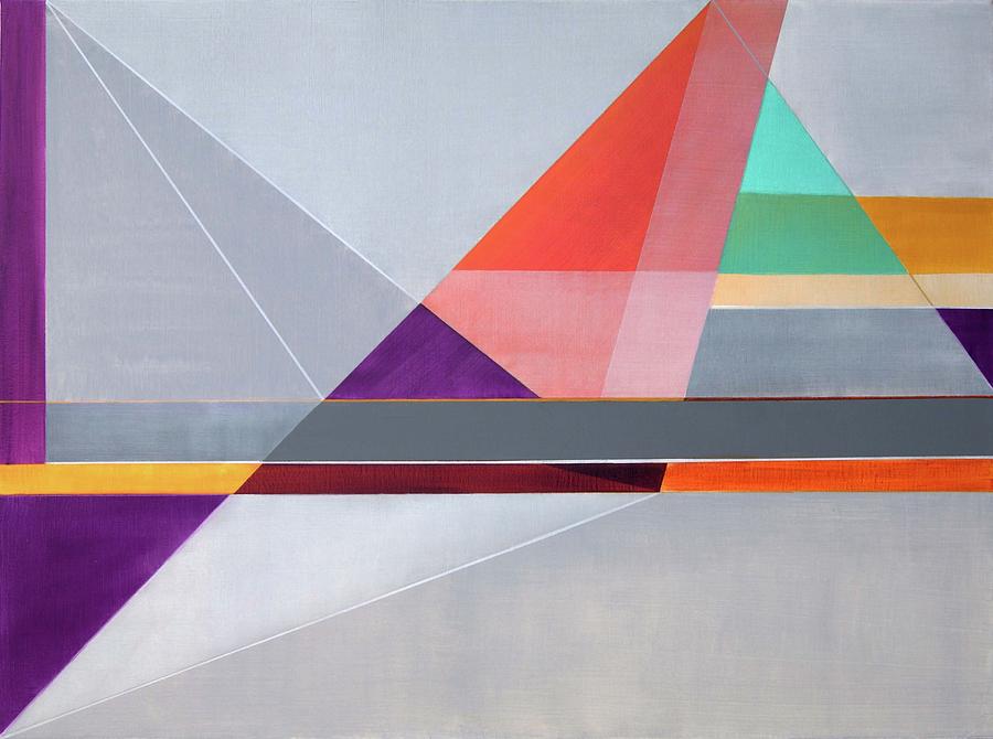 Geometric Untitled 1215 Painting by Victoria Kloch