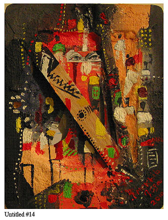 Untitled 14 Mixed Media by Mekbib Geberstadik Untitled 14 Mixed Media by Mekbib Geberstadik