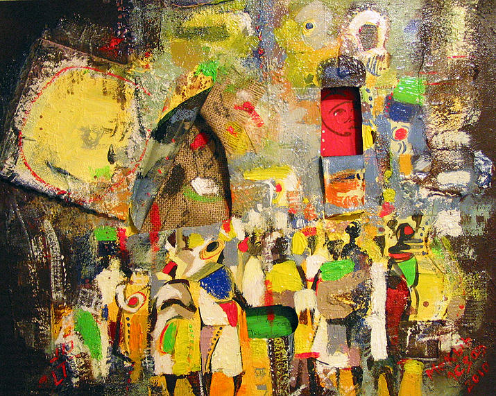 Untitled 15 Mixed Media by Mekbib Geberstadik Untitled 15 Mixed Media by Mekbib Geberstadik